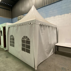 Tente médiévale en PVC faite à la main pour foire 300x300cm