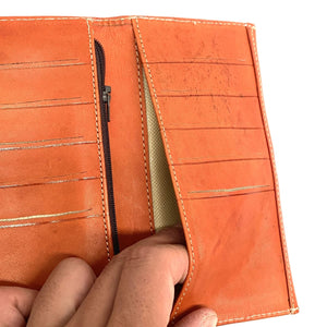 Portefeuille marocain en cuir Magribia - Maroquinerie Authentique