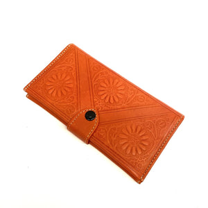 Portefeuille marocain en cuir Magribia - Maroquinerie Authentique