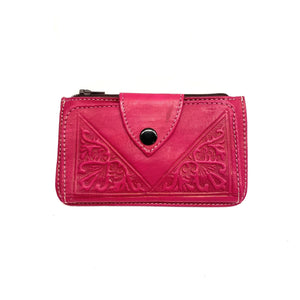 Portefeuille en cuir marocain Tabihe - Maroquinerie 100% artisanale
