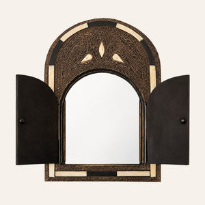 Miroir Os Arabe BOU REGREG 35x25 | Décoration Arabe