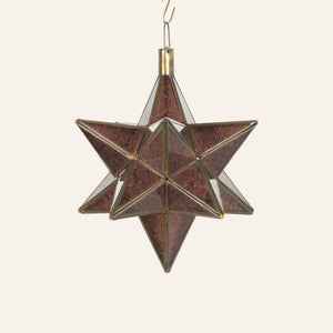 lámpara árabe estrella cristal C2 off