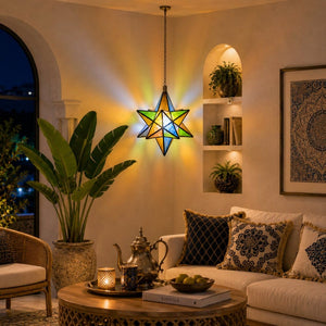 Lampe Etoile Arabe Cristal A11 40x37