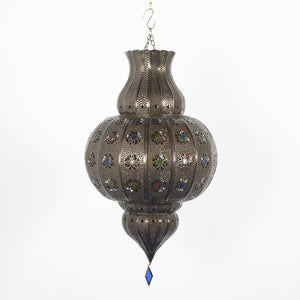 Lampe de Forge Arabe Ajourée D1 59x34