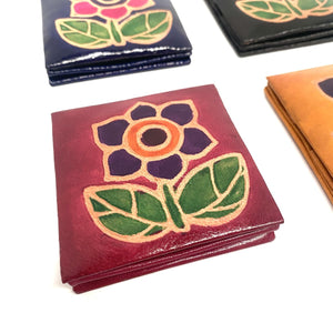 Monedero Árabe de Cuero detalle