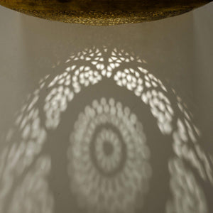 Plafón o aplique de pared árabe cuadrado dorado 20-100cm