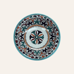 Assiette arabe en céramique de Fès 3 tailles