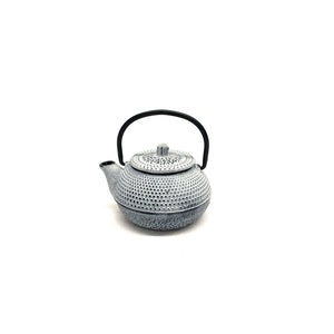 Tetera japonesa de hierro fundido blanco