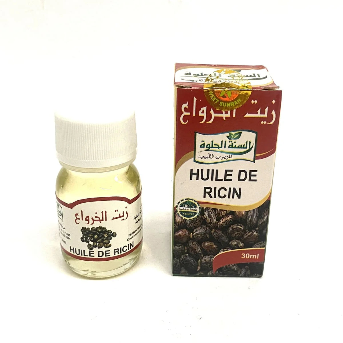 Aceite de ricino para pestañas