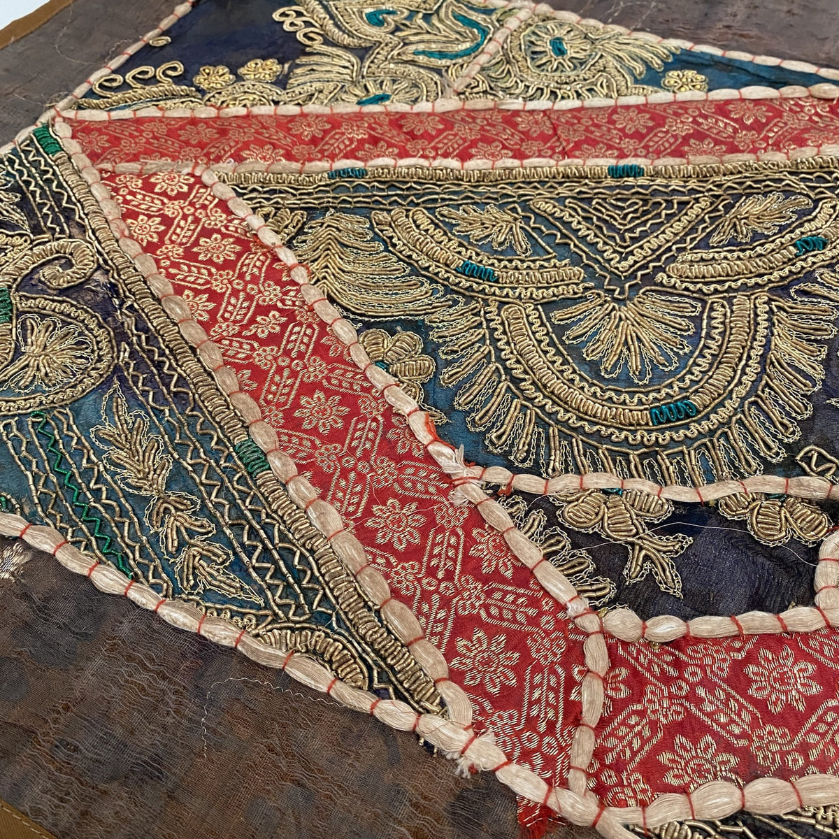 Tapiz rectangular de India D1