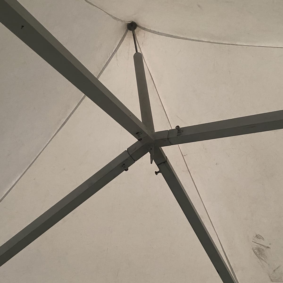 Tente médiévale en PVC faite à la main pour foire 300x300cm