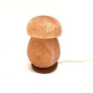Lampe à sel de l'Himalaya, modèle champignon