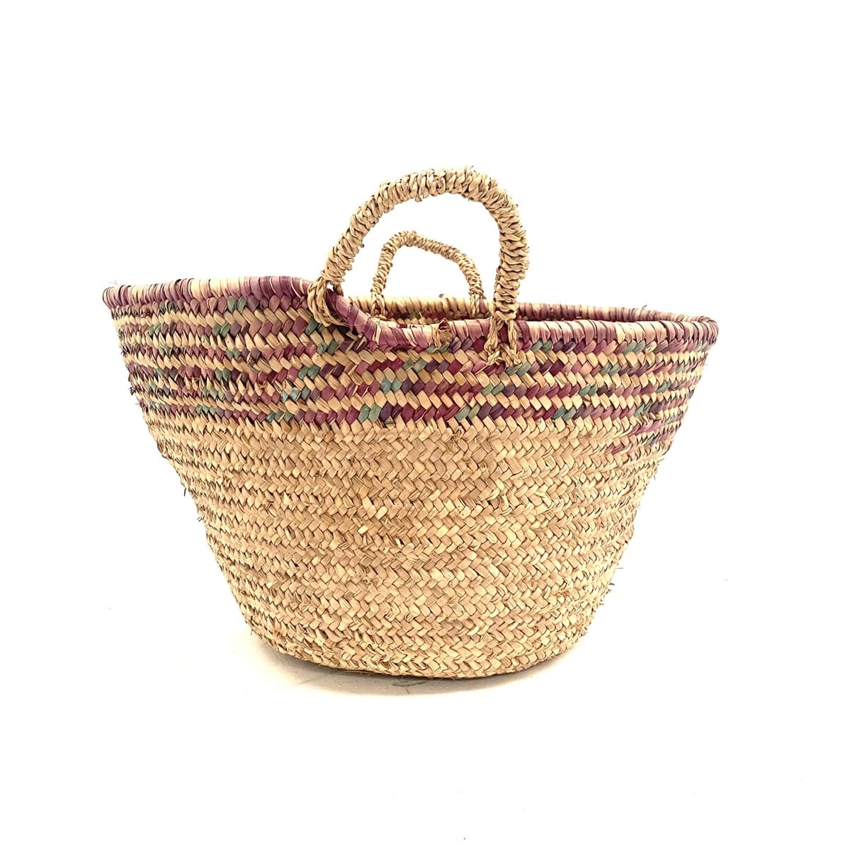 Panier en osier naturel 50x35x32