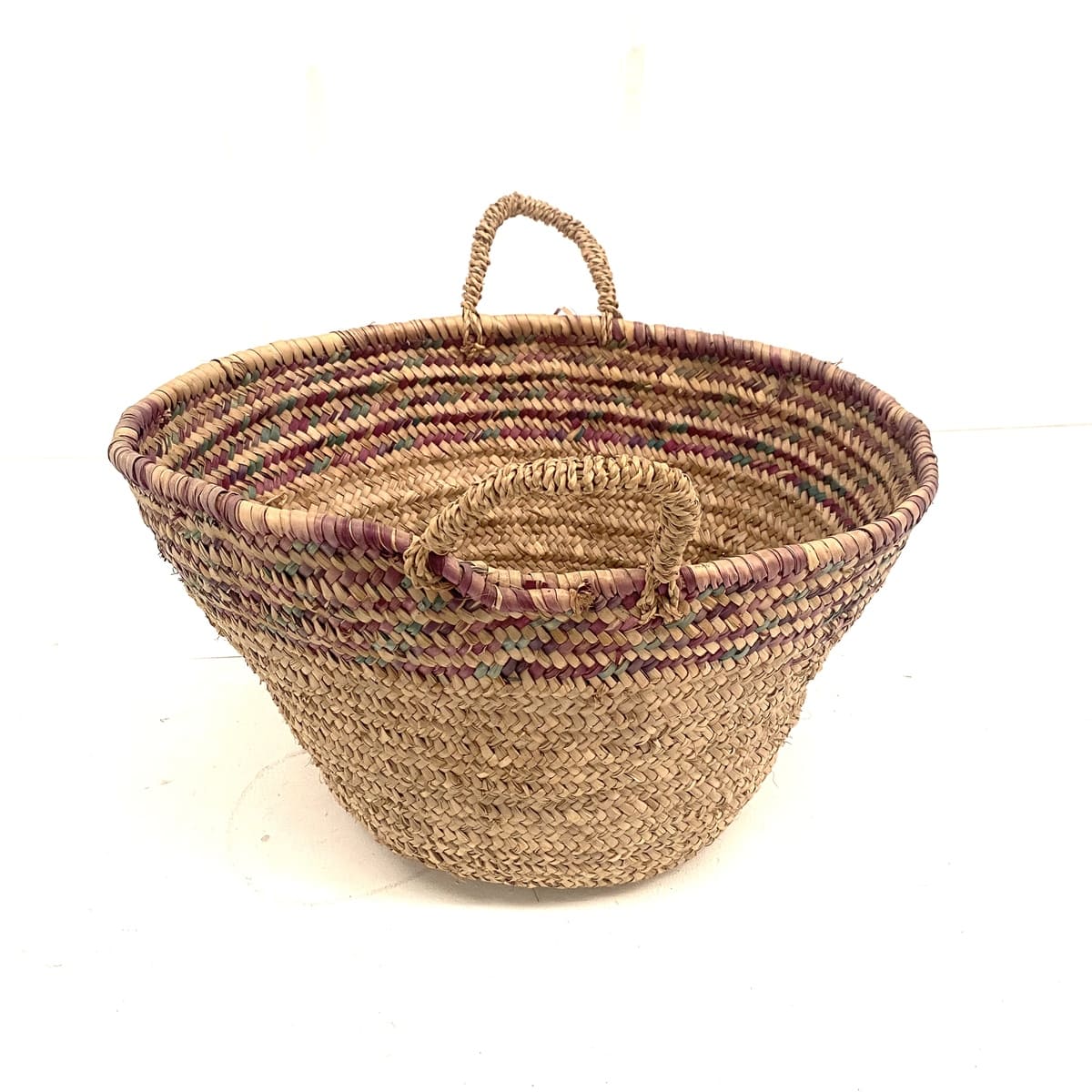 Panier en osier naturel 50x35x32