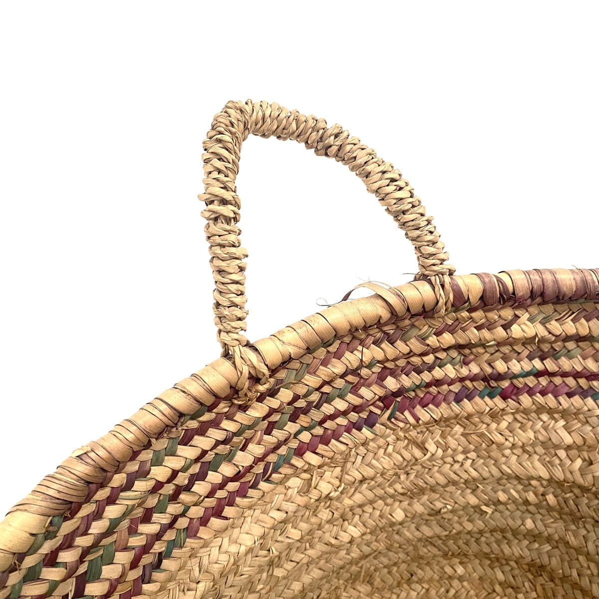 Panier en osier naturel 50x35x32