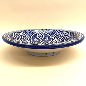 Assiette arabe en céramique Fès 40cm