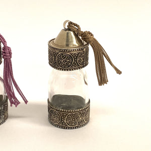 Lot de pots à épices en verre 1/5/10 3,50Ø