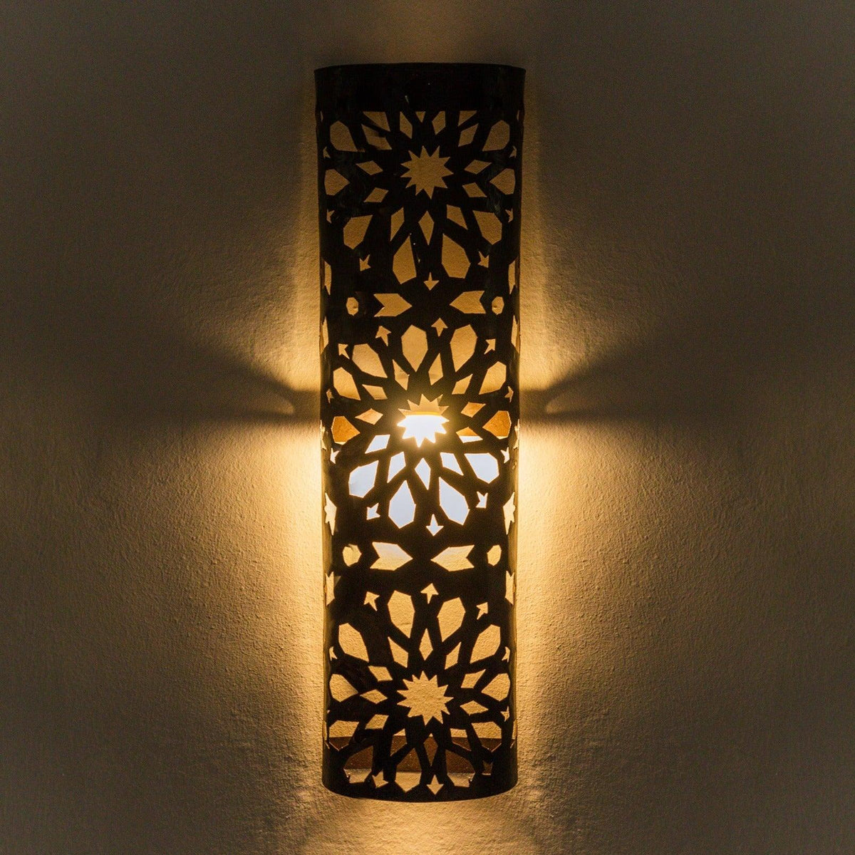 Aplique árabe alargado de hierro 60cm
