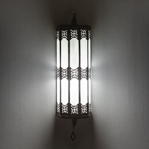 aplique árabe de cristal blanco Khismi