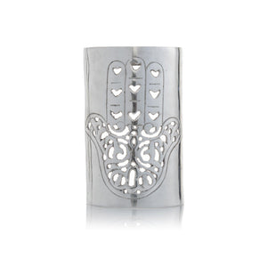 Aplique árabe de aluminio Mano de Fátima