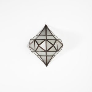 aplique árabe de forja diamante blanco off