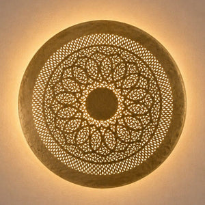 aplique árabe latón dorado 100cm