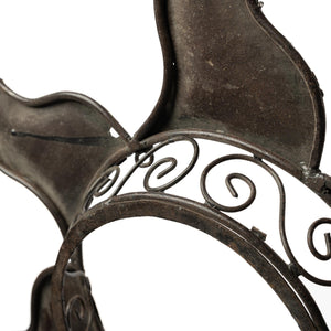 Aplique o plafón marroquí de forja Sol 60cm