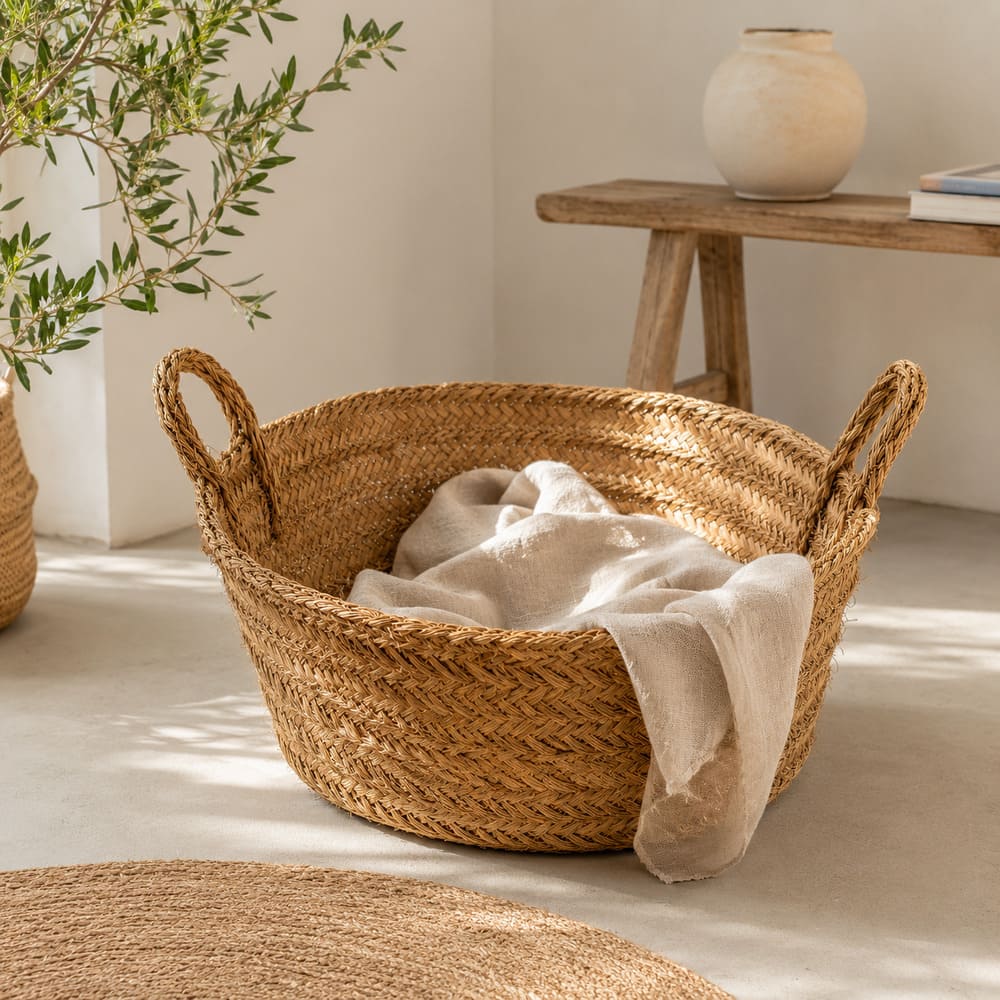capazo esparto natural 72cm contexto