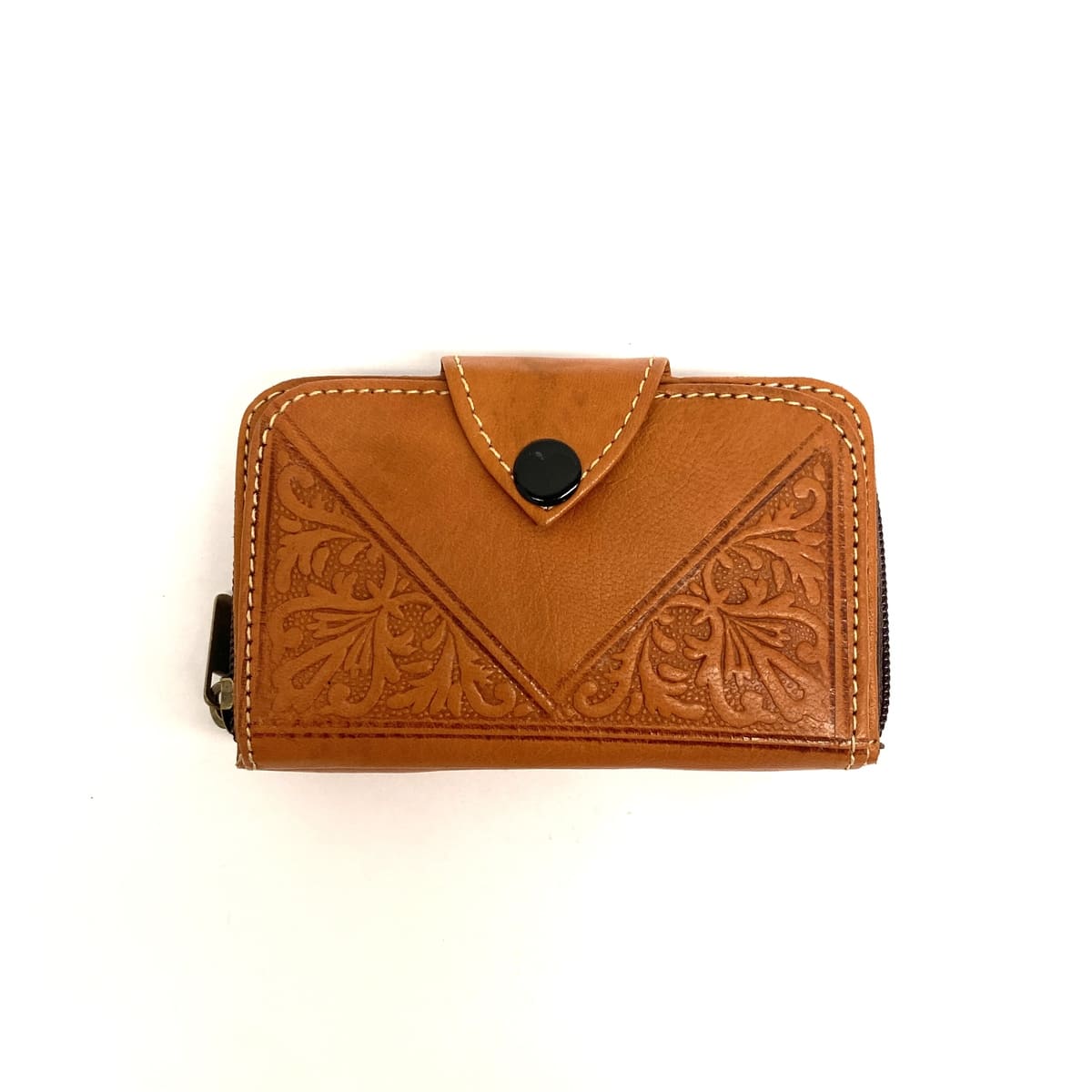 Portefeuille marocain en cuir naturel Sgir