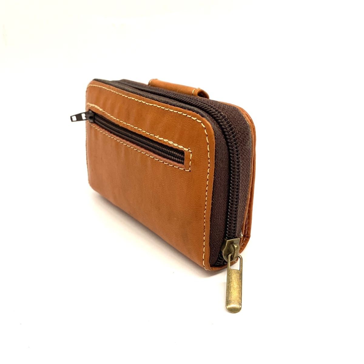 Portefeuille marocain en cuir naturel Sgir