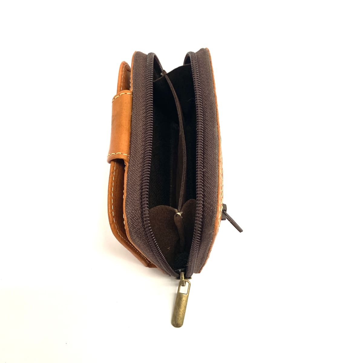 Portefeuille marocain en cuir naturel Sgir
