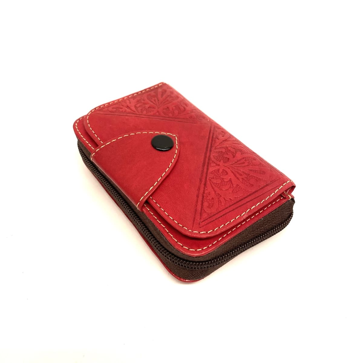 Portefeuille marocain en cuir naturel Sgir