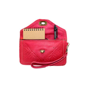 Cartera marroquí de cuero natural con asa - Varios colores