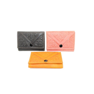 Cartera marroquí de cuero natural Ward