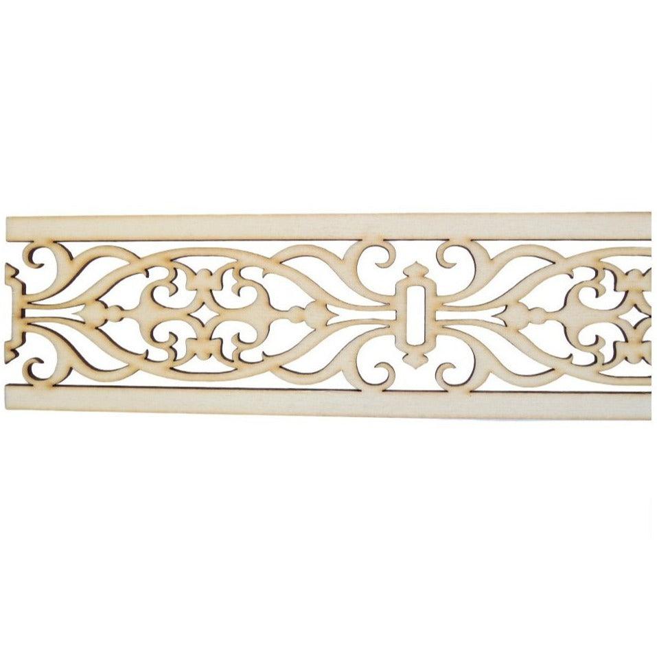 Celosía Árabe de Madera Calada - Modelo 4