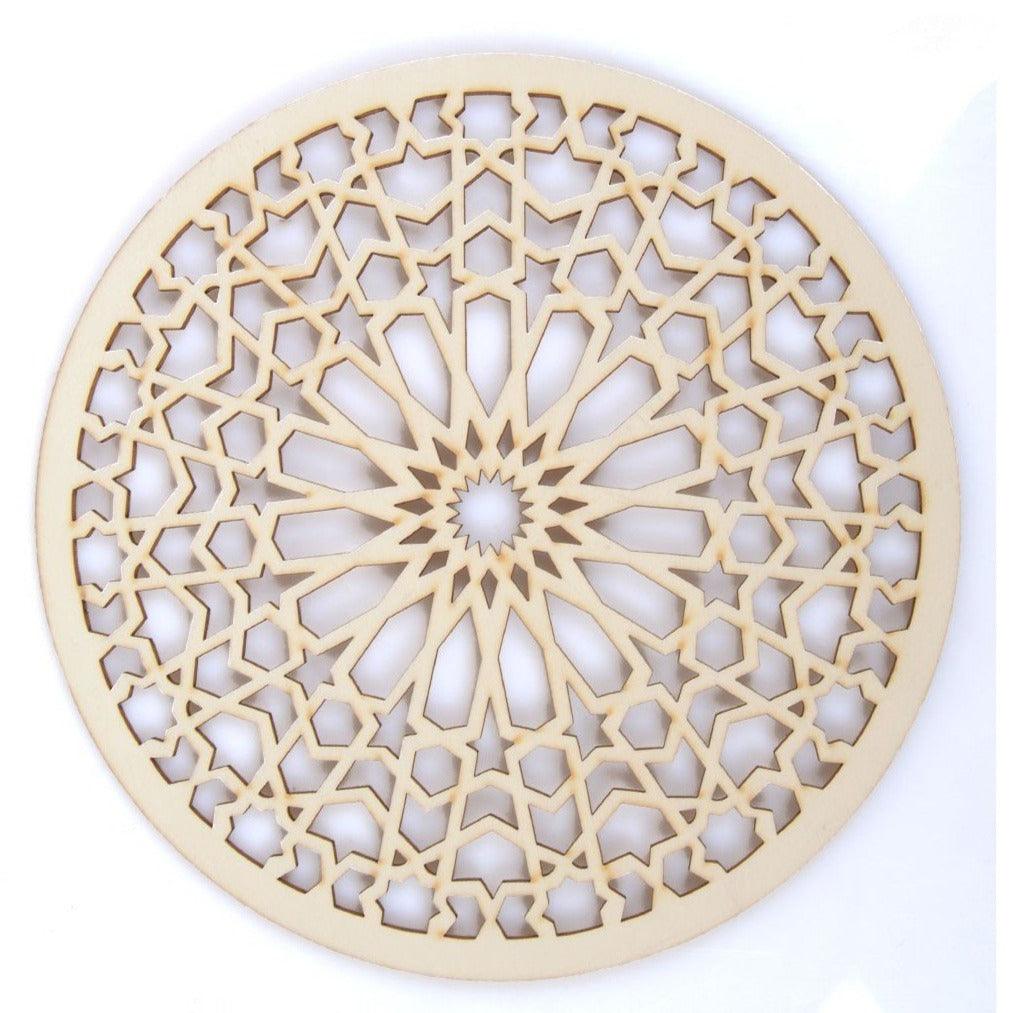 Celosía Árabe de Madera Calada Modelo 7