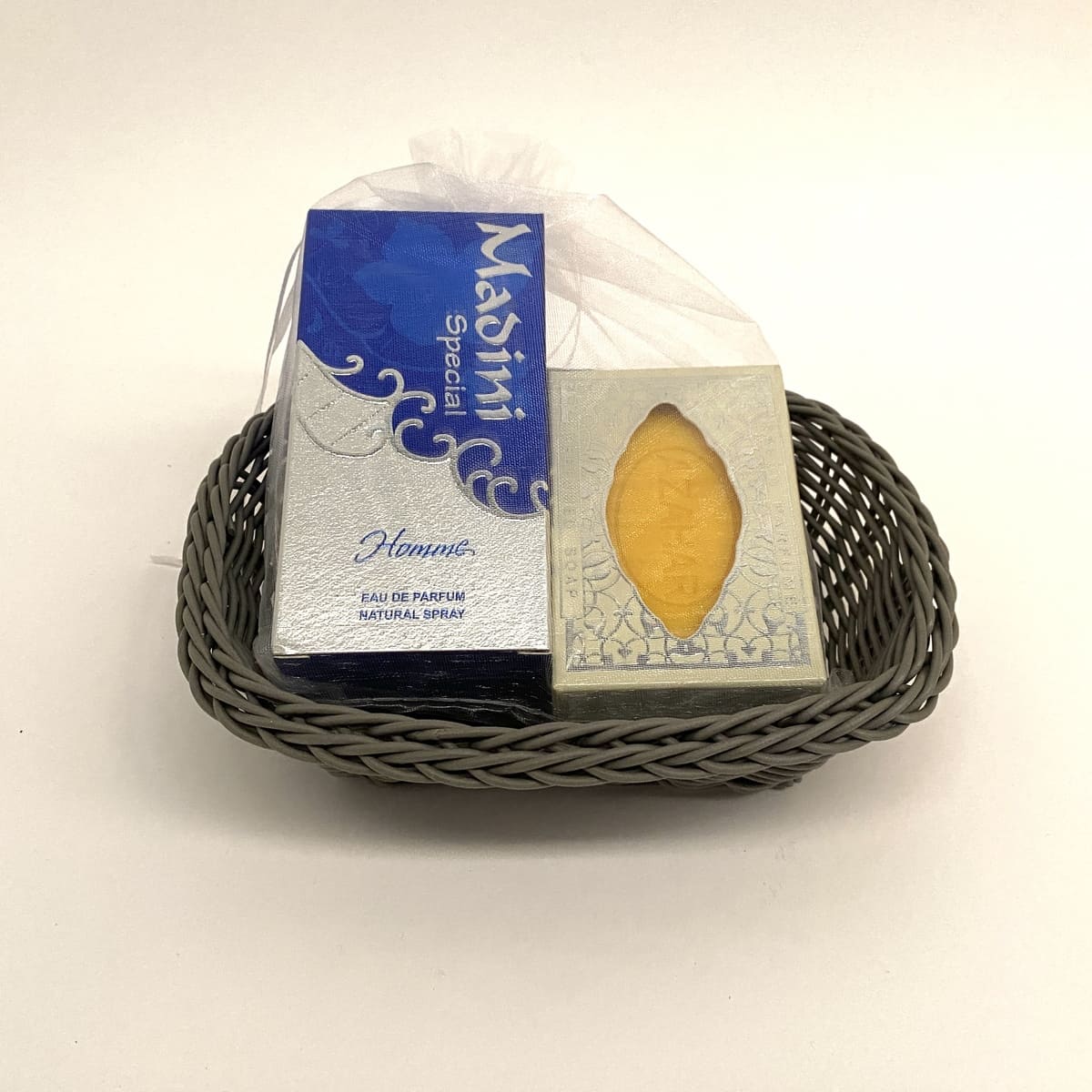 Parfum arabe pour homme MADINI 50ml + Savon Fleur d'Oranger