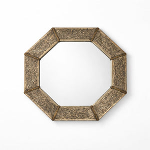 espejo árabe alpaca octogonal tifnit