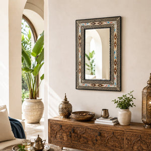 espejo árabe hueso SULTAN AHMET lifestyle
