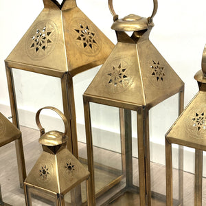 farol árabe de cobre KBD5 detalle