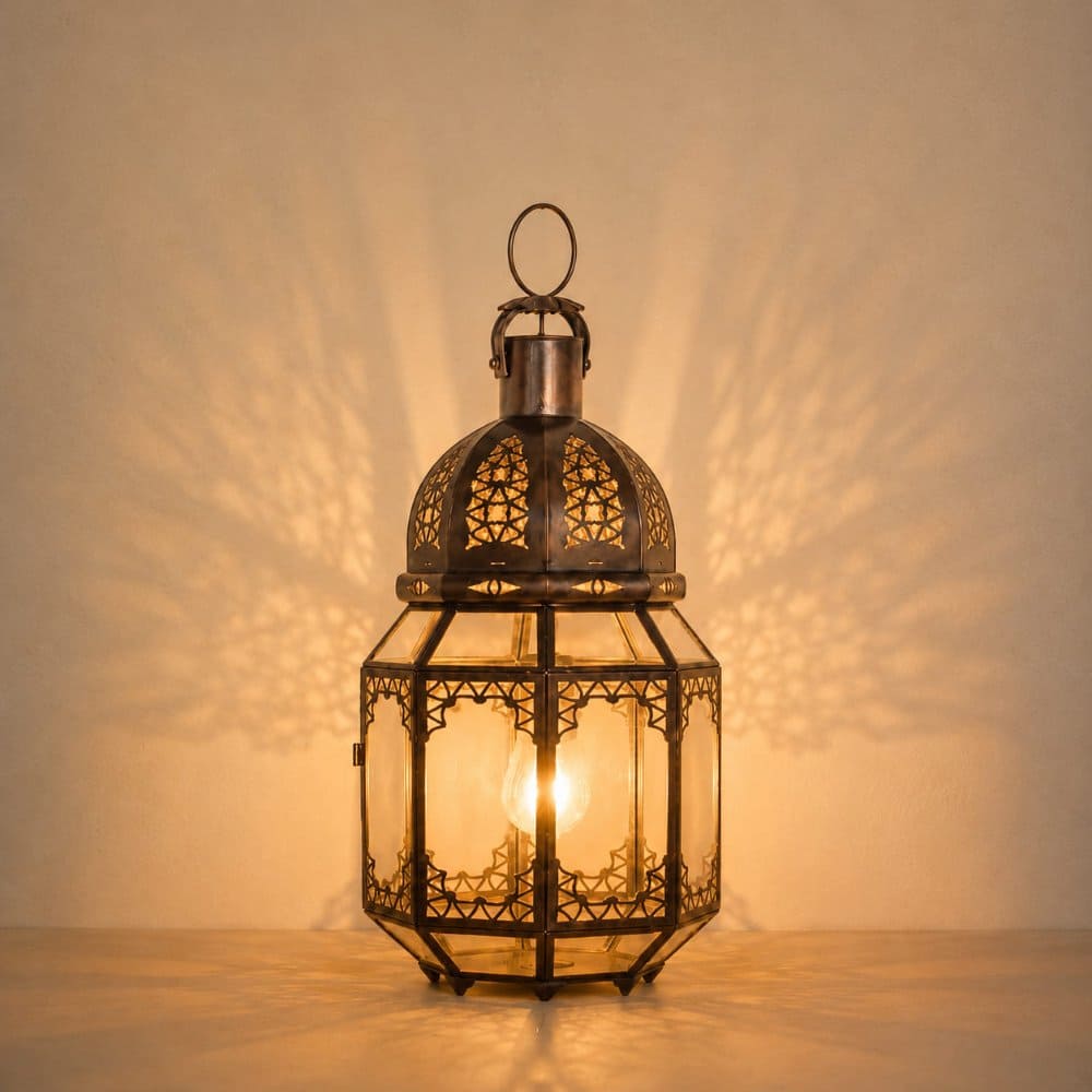 farol árabe MUDABBAL forja