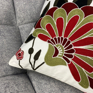 Funda de cojín árabe estilo floral MK9