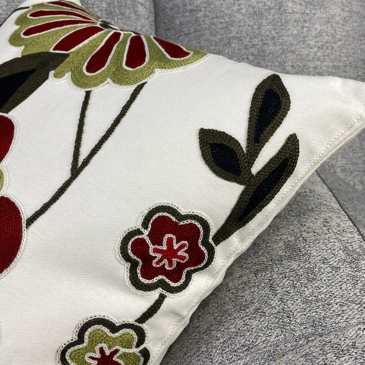 Funda de cojín árabe estilo floral MK9