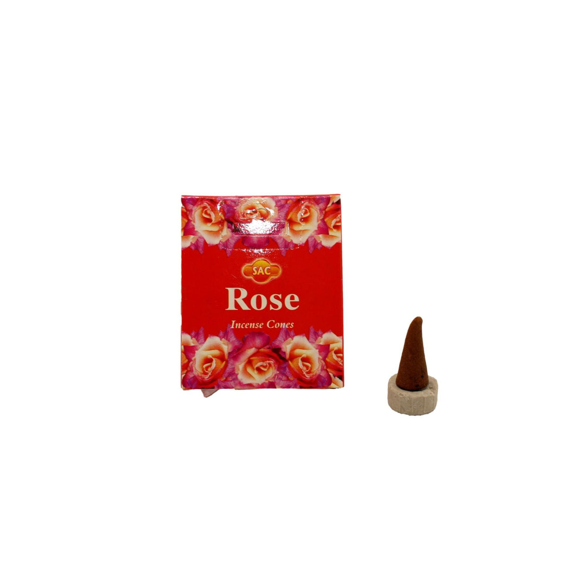 Incienso de rosas en conos SAC Rosa