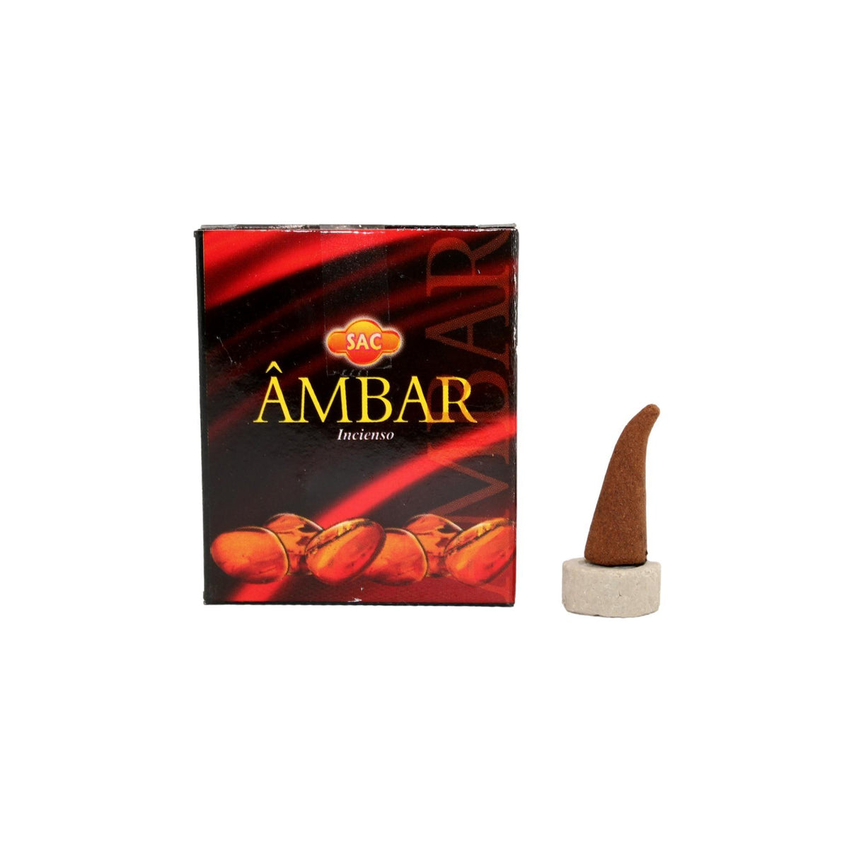 Incienso en conos de ámbar SAC