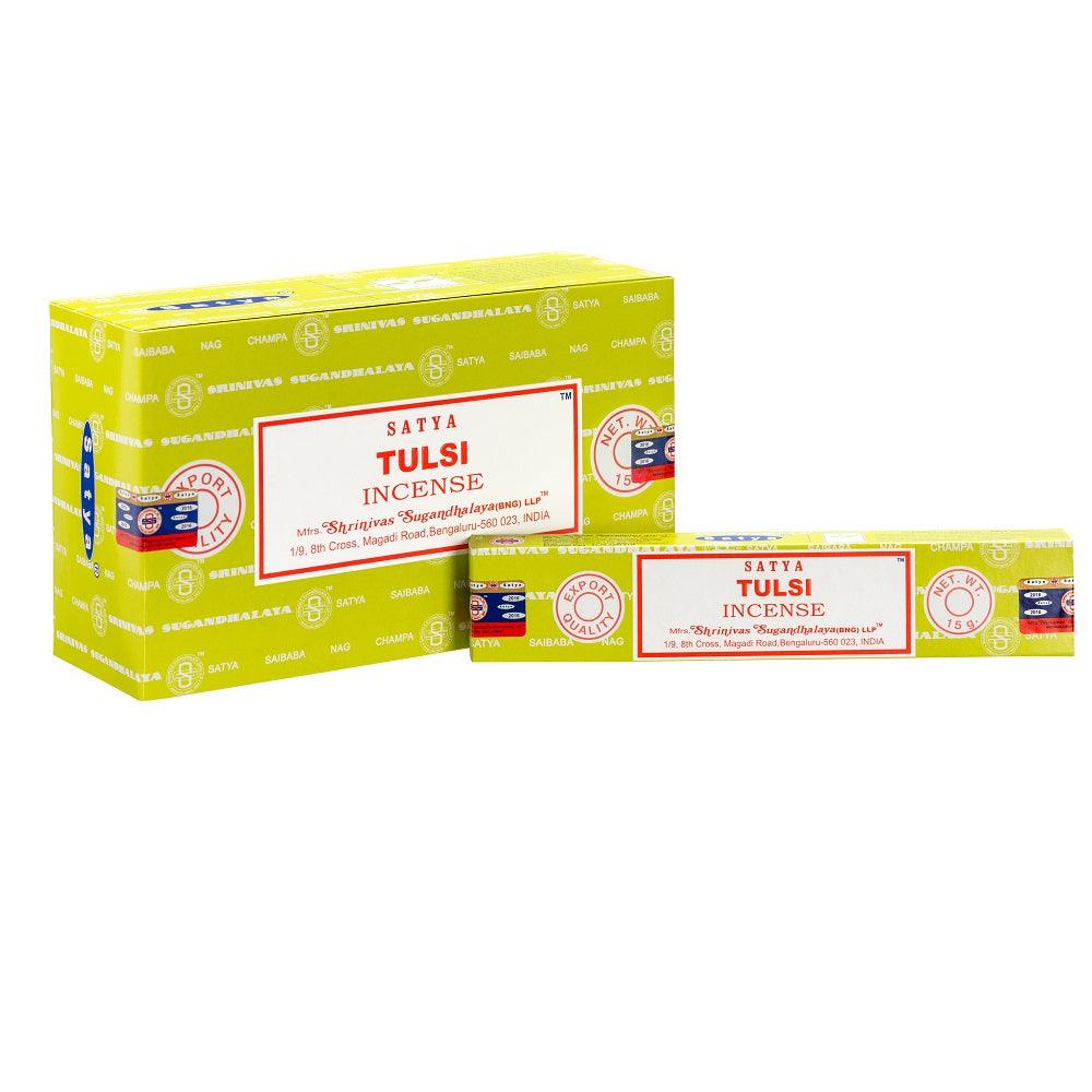 Incienso Tulsi Satya en varitas - incienso para curación
