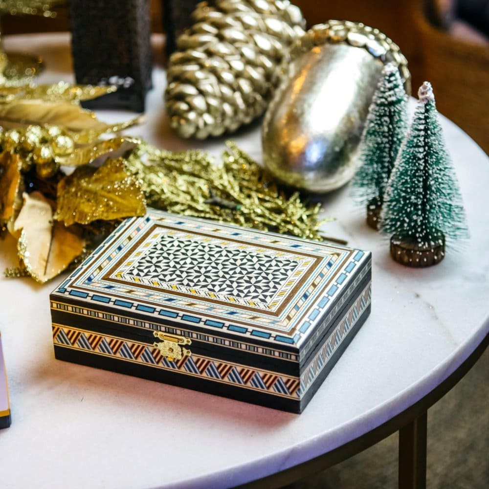joyero taracea granadina Navidad