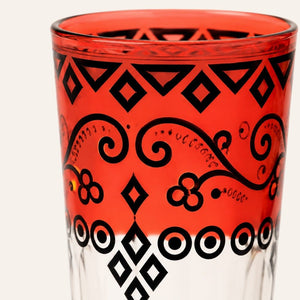 juego 6 vasos de té HABIBA detalle