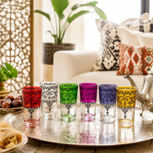juego 6 vasos de té HABIBA lifestyle