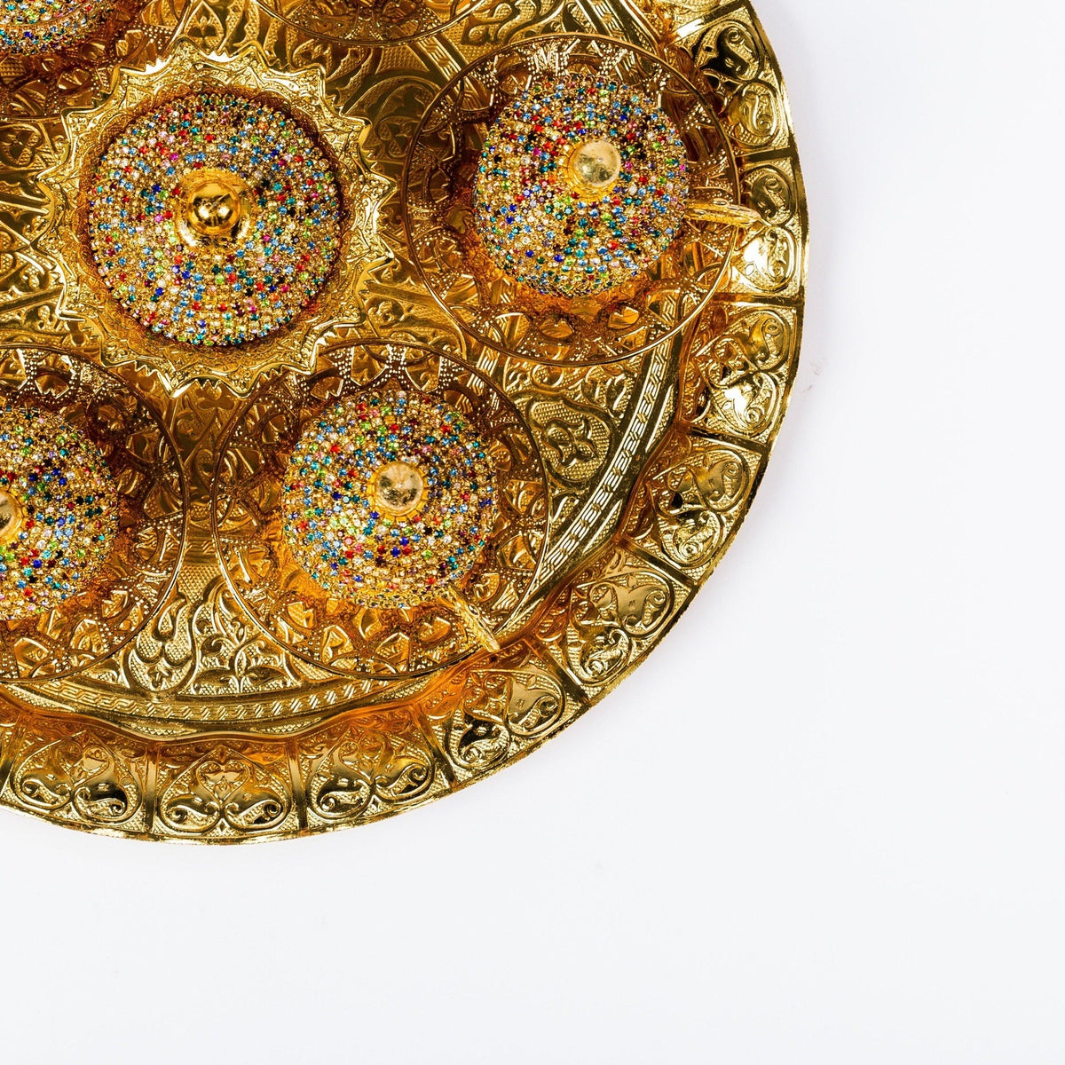 Juego de café turco recubierto de Swarovski